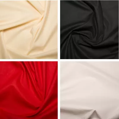 100% Cotton Sheeting Fabric Lining 235cms Wide Bedding Backdrops Tablecloth • £1.50