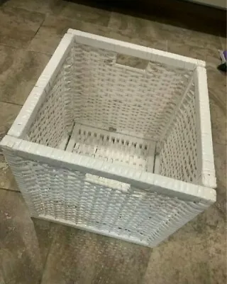 IKEA BRANÄS White Rattan Baskets For KALLAX Shelf 34x34x32cmPrice For 1 Basket  • £25