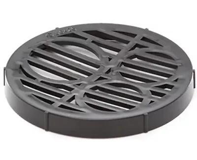 £3.50 • Buy GULLEY GRID DRAIN COVER LID BLACK 7'' 175mm Round Grid Gully Grid Cover 