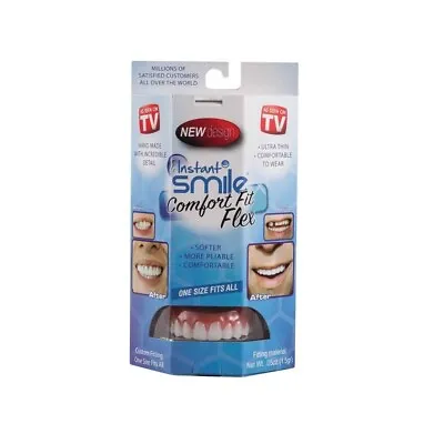 Instant Smile Comfort Fit Flex Bright White Ultra-thin Cosmetic Veneer Teeth • $24.99