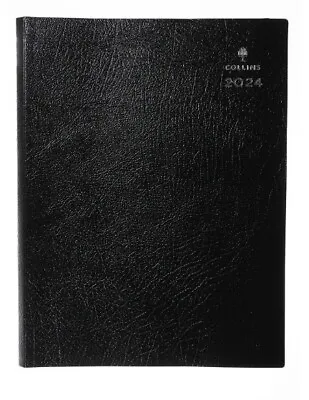 Collins Leadership A4 Diary Week To View Appointment 2024 Black • £9.96