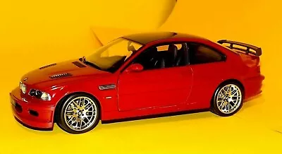 Bmw  3 Series M3 Gtr E46 Red  Kyosho  08507r  1:18 • $135.99