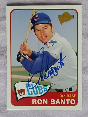$55 • Buy Ron Santo - 2002 Topps All-Time Fan Favorites - Autograph