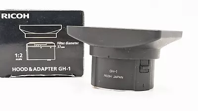 [Almost MINT In Box] Ricoh Lens Hood & Adapter GH-1 For GR Digital & II Japan • $115.91