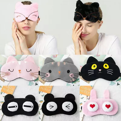 $2.76 • Buy Blindfold Eyeshade Eye Sleep Mask Cute Cover Cartoon Unisex Kids Sleep Shade