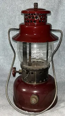 Vintage American Gas Machine Company Burgundy Color 3016 Lantern • $180