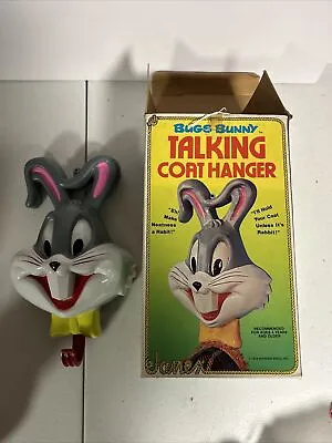 Bugs Bunny Talking Coat Hanger Janex  1978 Warner Bros Mel Blanc Voice WOW! • $40