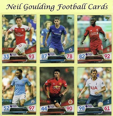 Match Attax ULTIMATE 2018-2019 ☆ Premier League ☆ Football Cards #1 To 100 • £0.99