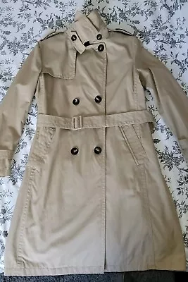 Womens Massimo Dutti Trench Coat Size Xl 36  • £11.99