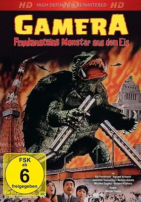 Gamera - Frankensteins Monster Aus Dem Eis Limited Edition  DVD NEU • £34.45