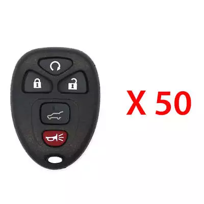 Remote Fob Case Pad Shell 5B Compatible With GM OUC60270 OUC60221 (50 Pack) • $57.40