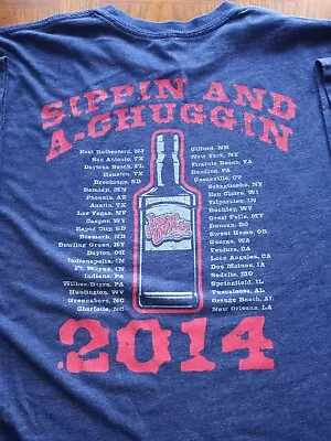 Vintage 2014 Jake Owens Tour T Shirt..size Medium  W Shrinkage..19.5 Pits • $7.99