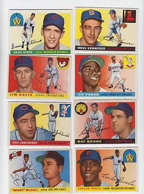 1955 Topps Lot (16)  - Lower Grade • $3.95