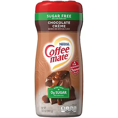Nestle Coffee Mate Chocolate Crème Sugar Free - Powder Coffee Creamer (289g) • £7.99