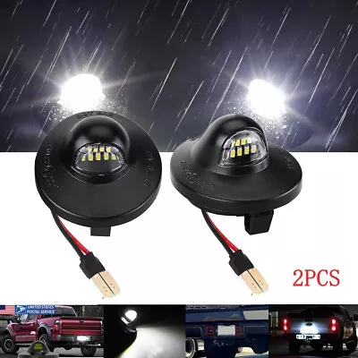 2 Pack For Ford F150 F250 F350 Led License Plate Light Tag Lamp Assembly New • $5.80