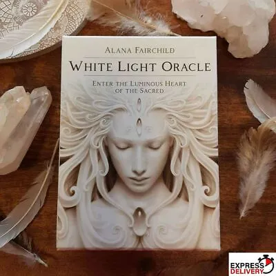 White Light Oracle: Magical Tarot Deck Card Divination English Family Board Game • $10.99