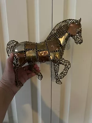 Vintage Metal Horse Statue Gorgeous • $69.95