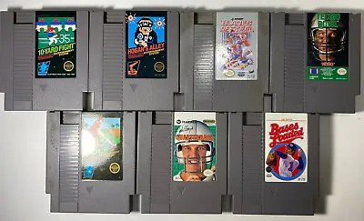 Nintendo Entertainment System Sports Games Lot Of 7 • $45.88