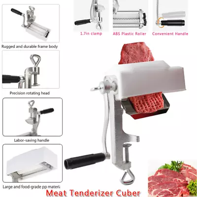 Meat Tenderizer Cuber Heavy Duty Steak Flatten Tool Meat Commercial Tenderizer • $37