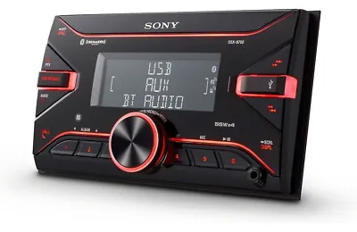 Sony DSX-B700 2-DIN Dual Bluetooth Car Stereo SiriusXM Ready Voice Control • $137.99