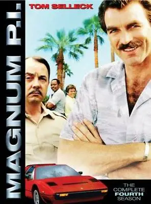 Magnum P.I. - The Complete Fourth Season - DVD By Tom Selleck - VERY GOOD • $5.64