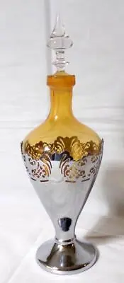 Farber Bros Krome Kraft Art Deco Decanter Bottle • $69.95