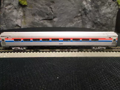 N Scale Bachmann Silver Series Amtrack 85'  Amcoach  Passenger Car   AM-21 • $38.24