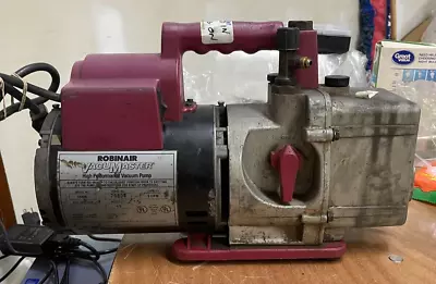 Robinair 15600 High Performance 6 CFM 1/2 HP Vacuum Pump • $280