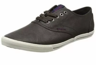 £24 • Buy Mens Shoes Jack And Jones JFW Spider PU Sneaker Java Size Uk6 Brand NEW