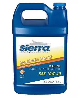 Sierra Oil 10W40 FC-W Semi Synthetic 10W-40 OEM# 990C0-10W40-1GL • $42.54