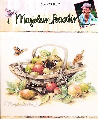 Lanarte SUMMER FRUIT Cross Stitch Leaflet Only By Marjolein Bastin Fruit Basket • $8.25