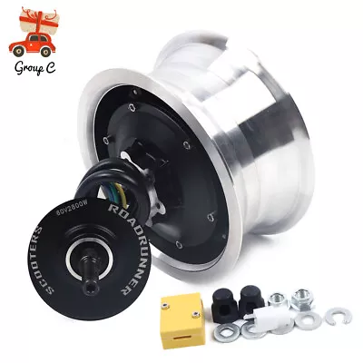 60V 2800W Brushless Electric Scooter Hub Motor Front & Rear Drive 11  • $117.80