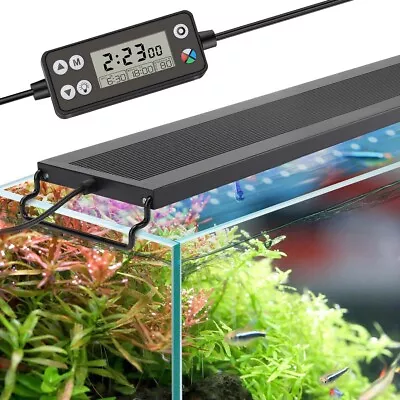 NEW HYGGER LED Planted Aquarium Light LCD Controller  Full Spectrum 2ft 3ft 4ft • $169
