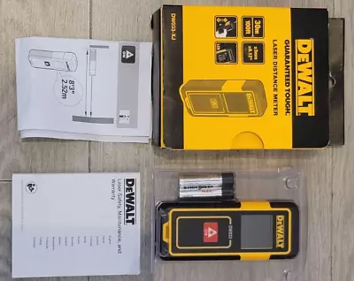 New Dewalt Laser Distance Meter Dw033-xj Measure Hand Power Tools Diy Site Home • £49.99