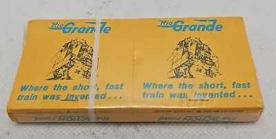 Vintage Matchbook Collectible Ephemera Rio Grand 4 Pack Unopened Railroad  • $9.23