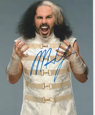Matt Hardy Autographed 8x10 WWE AEW E449 • $34.99