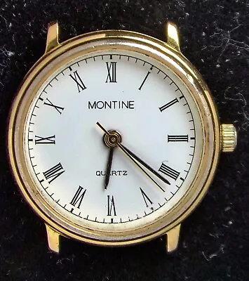 Montine Ladies Quartz Watch (Vintage) -- Spares/Repairs • $5.60