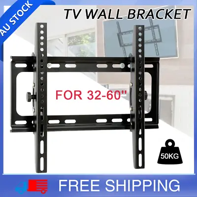 $14.45 • Buy TV Wall Mount Bracket LCD LED Plasma Tilt Flat Slim 32 42 47 50 52 55 60in AU