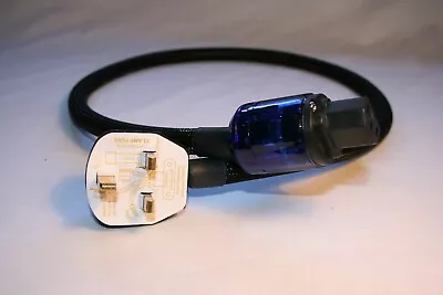 £85 • Buy Merlin Cables Black Widow FE Mains Cable, Stunning Performance 1m