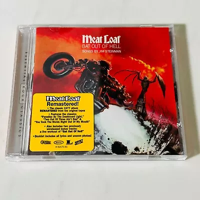 Meatloaf - CD - Bat Out Of Hell - Remastered - Hype Sticker • $9.95