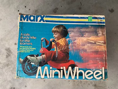 MARX 5014 Mini Wheel BOX ONLY 1973 SUPER RARE • $169.99