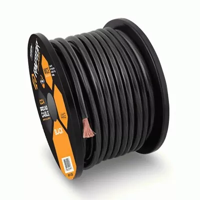 Metra Raptor R3bk8-250 Black 8 Gauge- 250 Ft - 8 Ga - Power Cable/car Audio Wire • $99.99