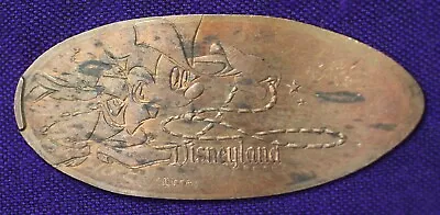 Vintage Disneyland Frontierland Cowboy Mickey © Disney Elongated Cent • $5.95