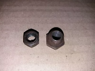 Morris Minor 1000 Clutch Relay Shaft Adjusting Rod Parts Nuts Domed And Lock Nut • $5.60