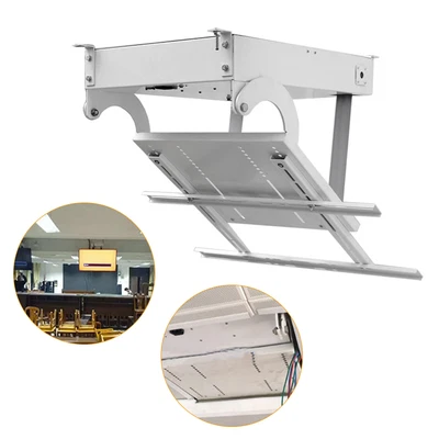 $420 • Buy 32-70 In Remote Control TV Ceiling Hanger Bracket Ceiling Mount Lift Hanger 110V