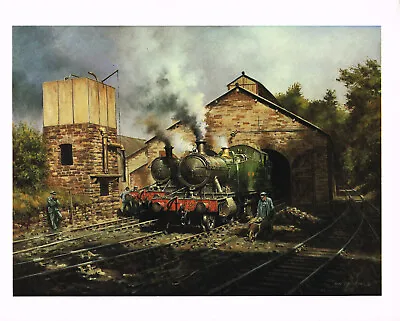 Moorswater Shed Vintage Railway Print Picture Don Breckon ODB#71 • £3.49
