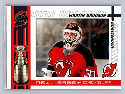 2003-04 Pacific Quest For The Cup Martin Brodeur #63 HOF • $2.15