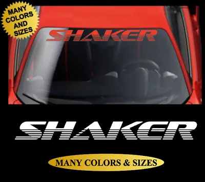 $24.99 • Buy Windshield Window Banner Vinyl Decal Sticker Shaker For Fit Dodge Challenger