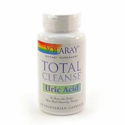 $24.99 • Buy Total Cleanse Uric Acid By Solaray - 60 Veg Capsules