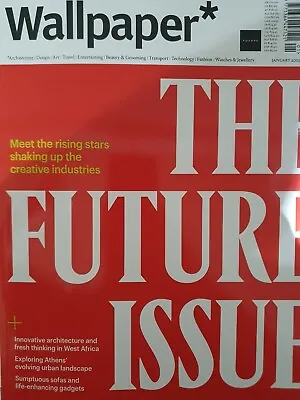 Wallpaper Magazine JANUARY 2023 THE FUTURE ISSUE New Latest  Edition  • £8.99
